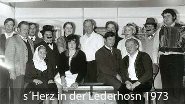 1973 - In der Lederhosn